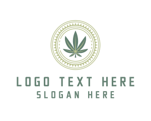 Cannabis - Cannabis Weed Plantation logo design