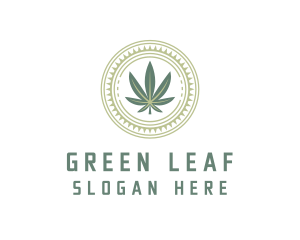 Cannabis Weed Plantation logo design