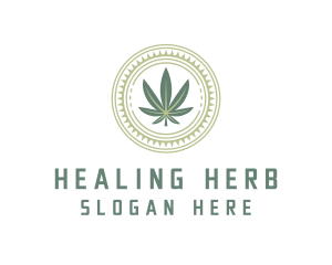 Medicinal - Cannabis Weed Plantation logo design