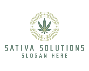 Cannabis Weed Plantation logo design