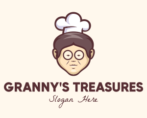 Grandmother - Grandma Chef Restaurant logo design