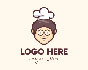 Fine Dining - Grandma Chef Restaurant logo design