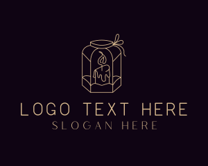 Home Decor - Handmade Scented Candle logo design