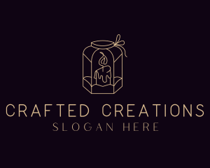 Handmade - Handmade Scented Candle logo design