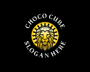 Luxurious Wild Lion Logo