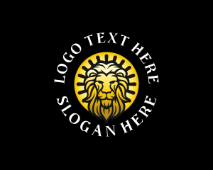 Law - Luxurious Wild Lion logo design