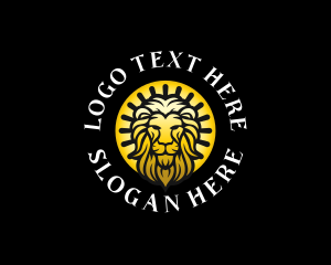 Zoo - Luxurious Wild Lion logo design