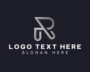 Advertising - Tech Startup Letter R logo design