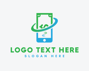 Business - Mobile Cash Payment logo design