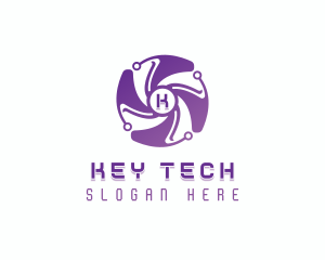 Tech Developer Software logo design