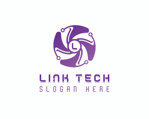 Tech Developer Software logo design