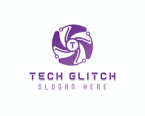 Tech Developer Software logo design