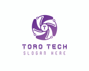 Tech Developer Software logo design