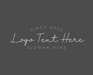 Branding - Elegant Brand Company logo design