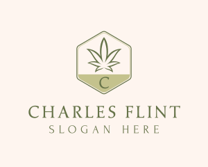 Marijuana Herbal Medicine logo design