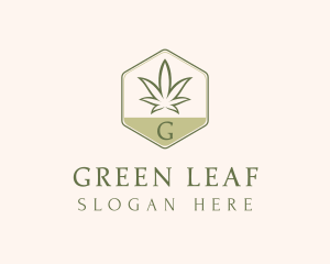 Marijuana Herbal Medicine logo design