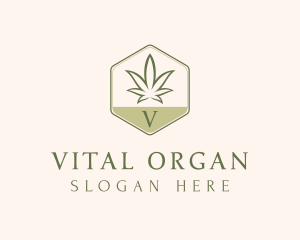 Marijuana Herbal Medicine logo design