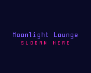Nightlife - Retro Neon Wordmark logo design