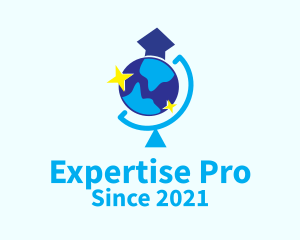 Skill - Global Graduation Cap logo design