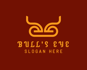 Bull Horns Safari logo design