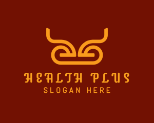 Elk - Bull Horns Safari logo design