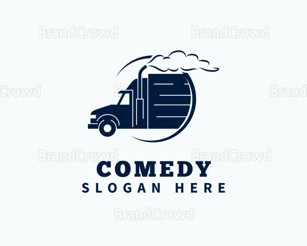 Cargo Truck Vehicle Logo
