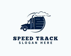 Cargo Truck Vehicle Logo