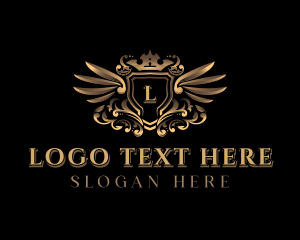 High End - Premium Royal Crest logo design