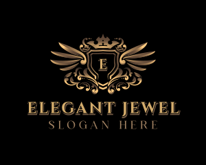 Premium Royal Crest logo design