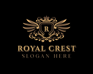 Premium Royal Crest logo design