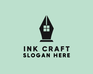Ink - Ink Pen Window logo design