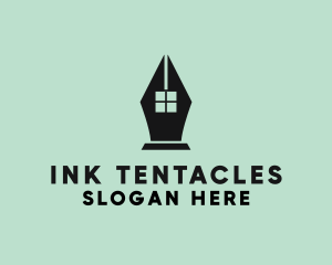 Ink Pen Window  logo design