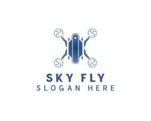 Drone Aerial Photographer logo design