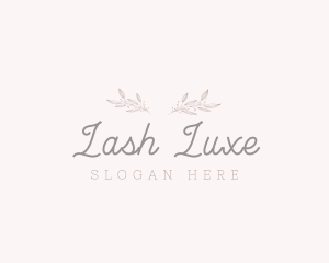 Luxury  Leaf Business logo design