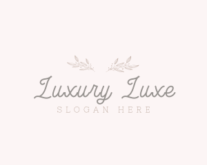 Luxury  Leaf Business logo design