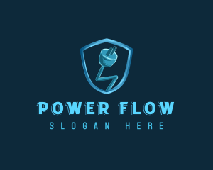 Electric Power Plug logo design