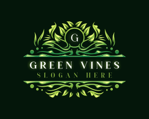 Natural Leaf Vines logo design