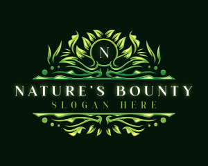 Natural Leaf Vines logo design