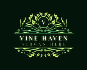 Natural Leaf Vines logo design