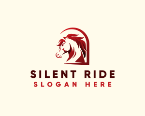 Wild Equine Horse logo design