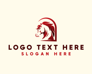 Animal - Wild Equine Horse logo design