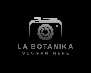 Camera Lens Shutter Logo