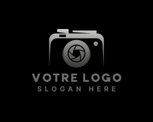Camera Lens Shutter Logo