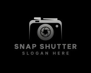 Shutter - Camera Lens Shutter logo design