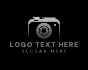 Camera Lens Shutter Logo