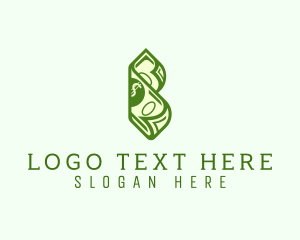 Dollar - Dollar Fold Letter B logo design