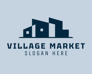 Village - Residential Village Realtor logo design