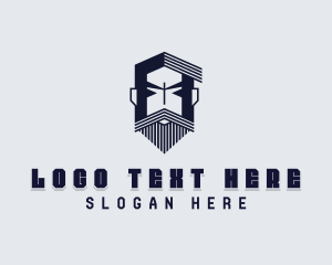 Man - Beard Man Barbershop logo design