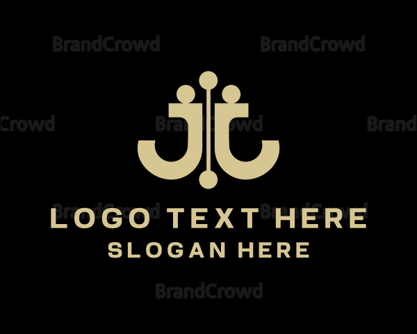 Luxury Jewelry Letter J Logo