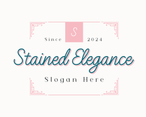 Elegant Luxury Ornament Business logo design